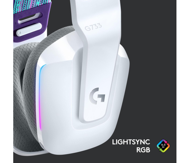 Logitech G733 Lightspeed białe - 594938 - zdjęcie 9